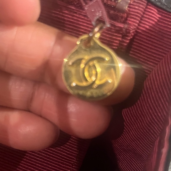 Vintage Chanel Diagonal Flap Bag. - Picture 9 of 16